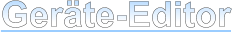 Ger�te-Editor